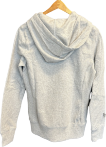 Grey Zip-Up Hoodie